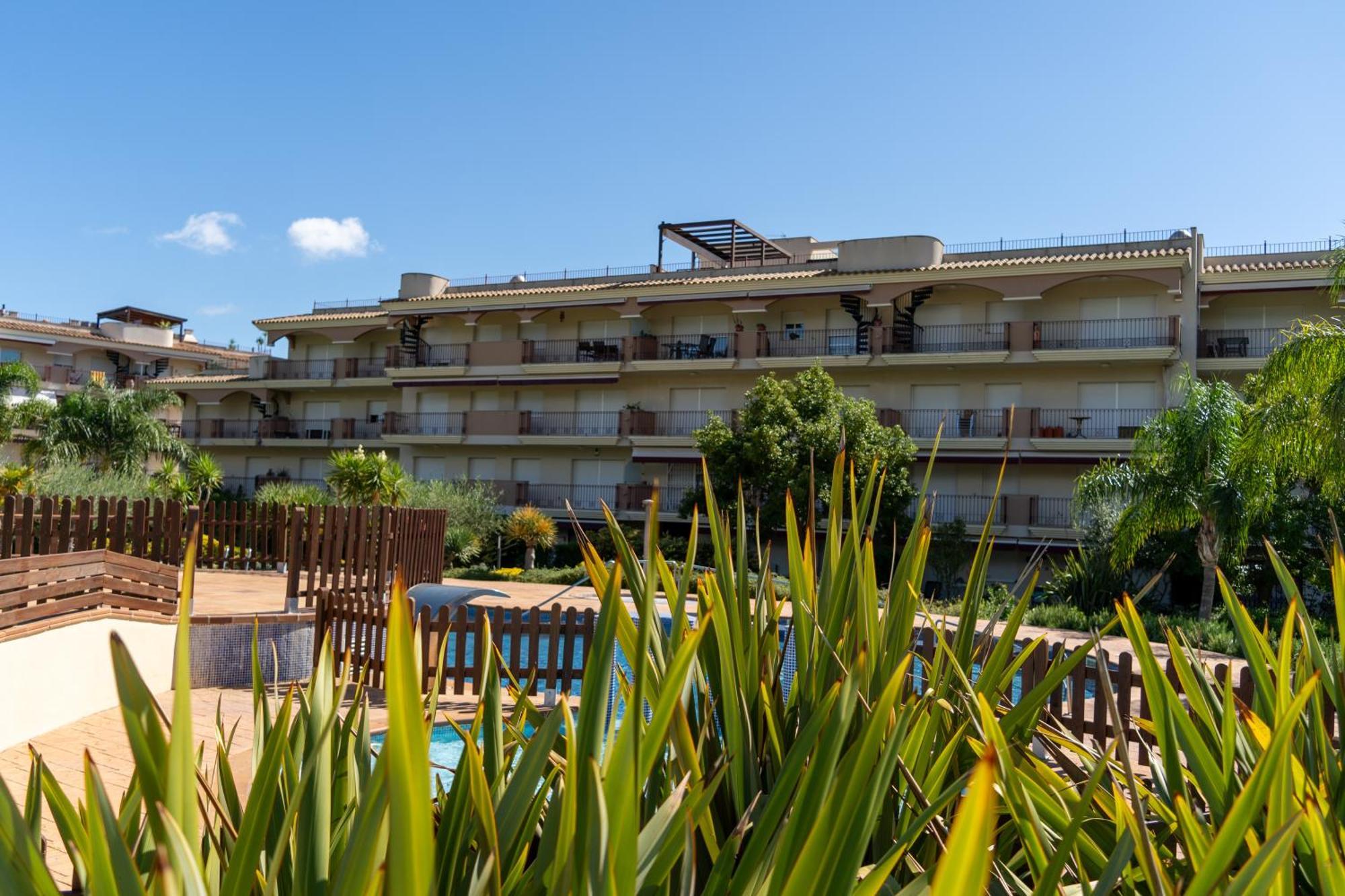 Golden Beach Apartamentos Sant Carlos de la Ràpita Dış mekan fotoğraf